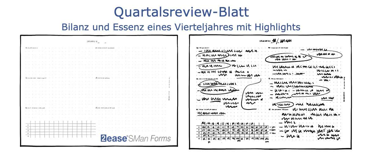 Vorlage Review voll und leer